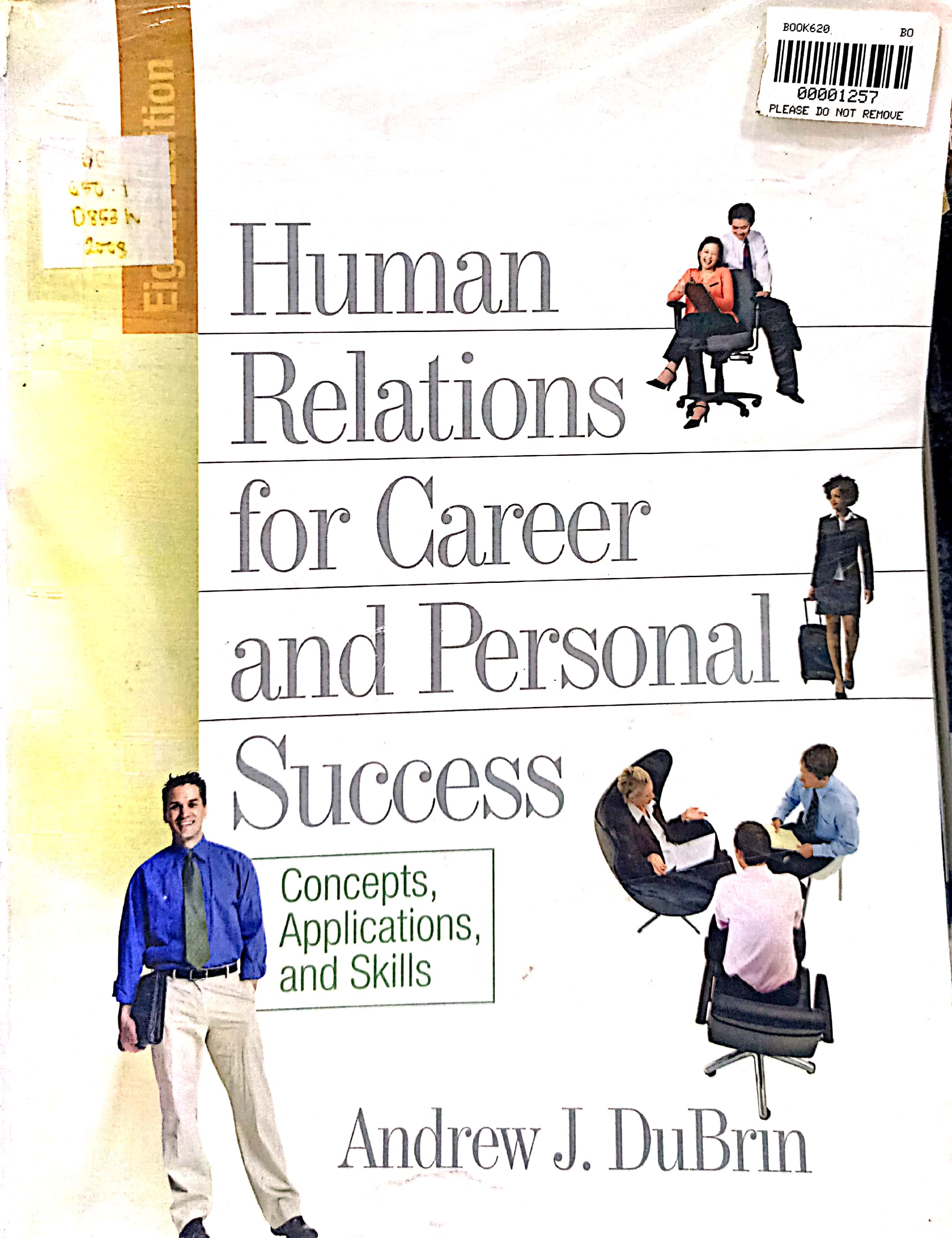 Book cover: Human relations for career and personal success: concepts, applications, and skills