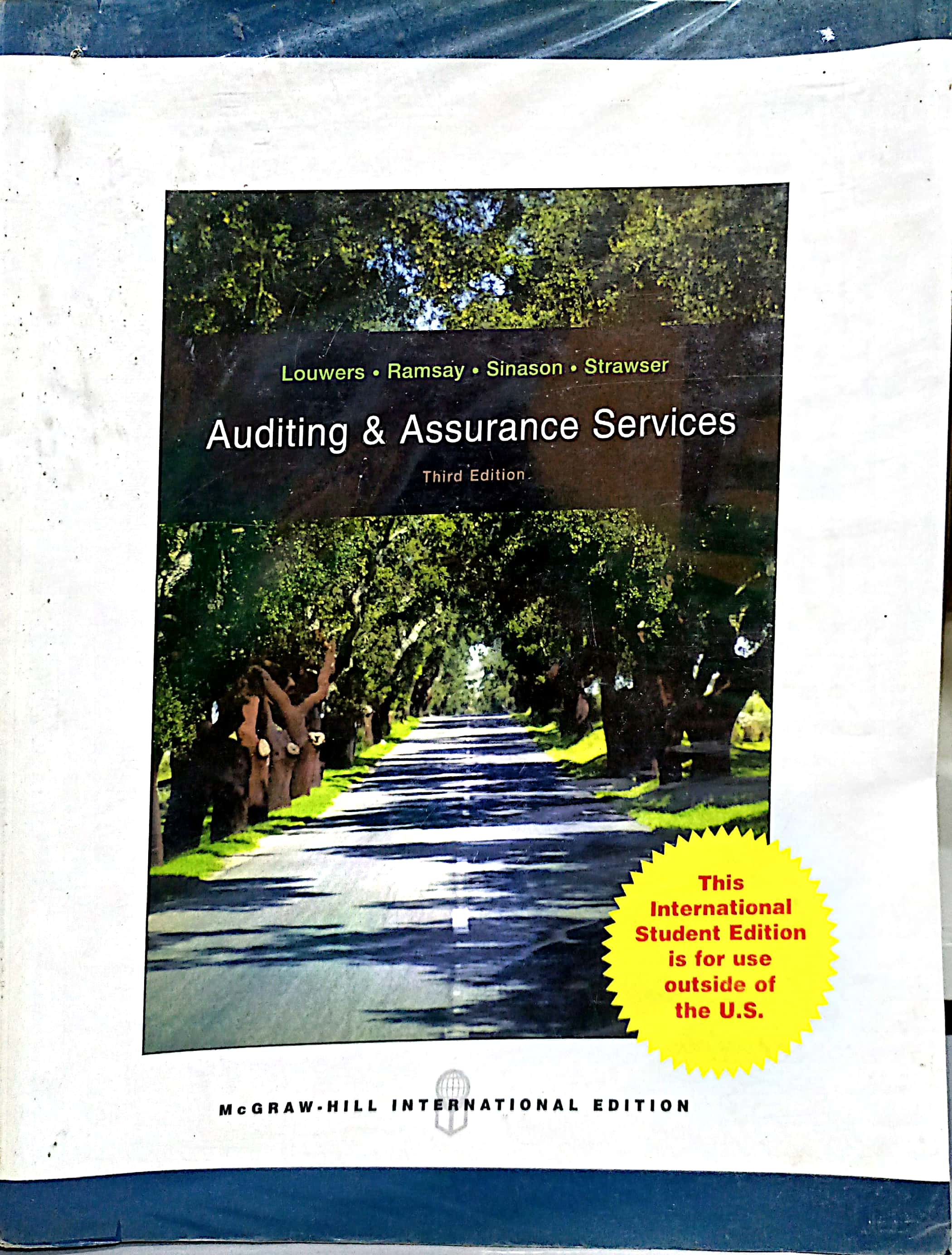 Book cover: Auditing and assurance services