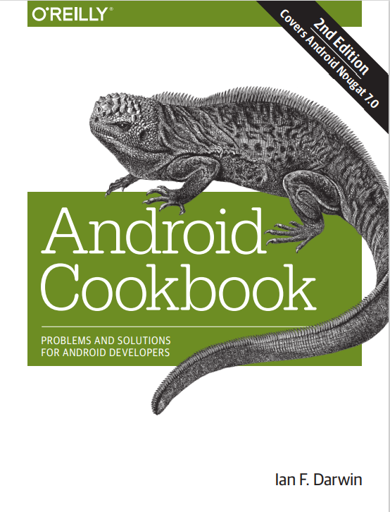 Book cover: Android cookbook : problems and solutions for android developers