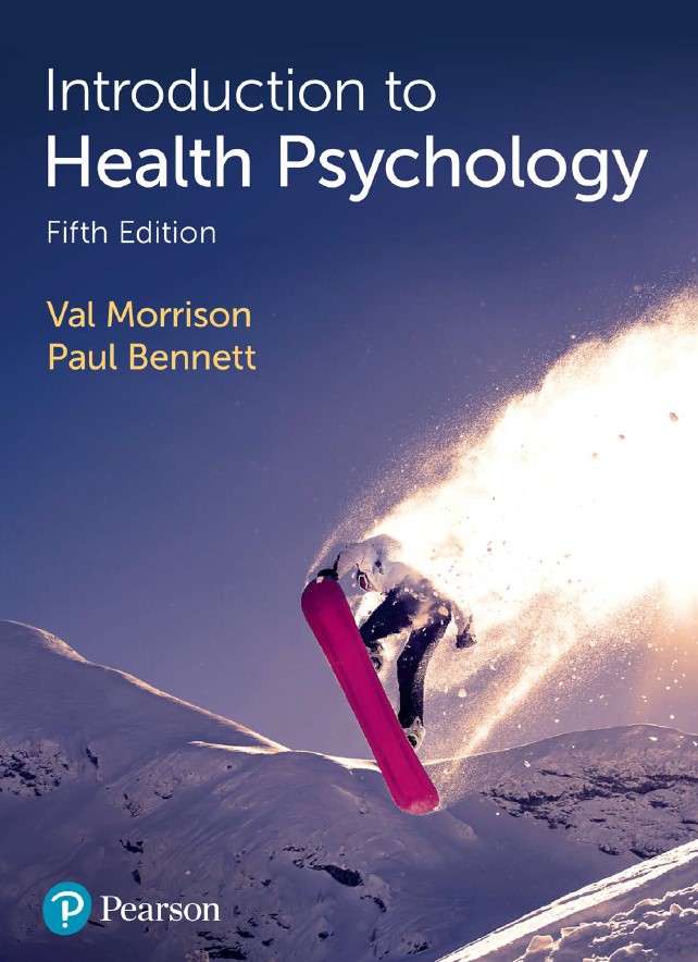 Book cover: An Introduction to health psychology