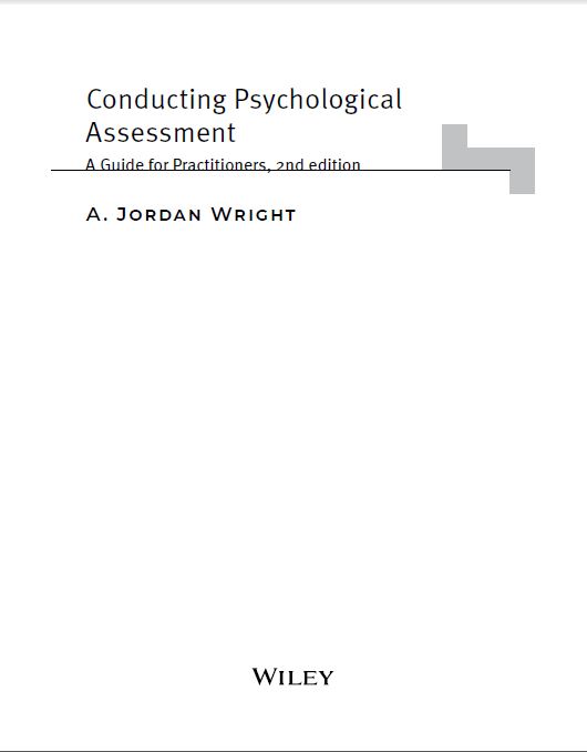 Book cover: Conducting psychological assessment: a guide for practitioners