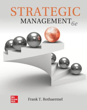 Book cover: Strategic management