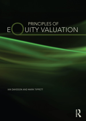 Book cover: Principles of equity valuation