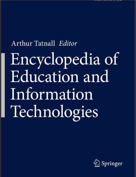 Book cover: Encyclopedia of education and information technologies.