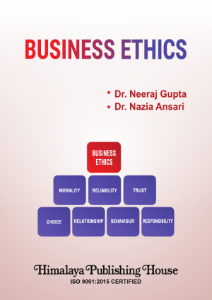 Book cover: Business Ethics