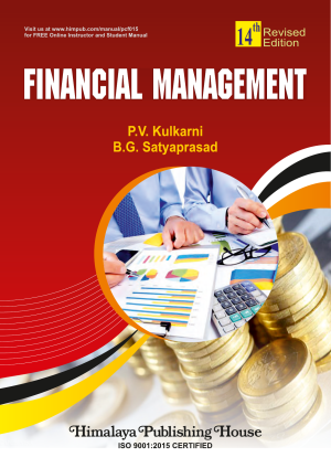 Book cover: Financial management : a conceptual approach (with problems, cases & review questions)