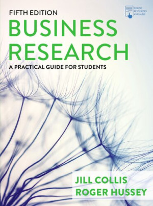 Book cover: Business research : a practical guide for students