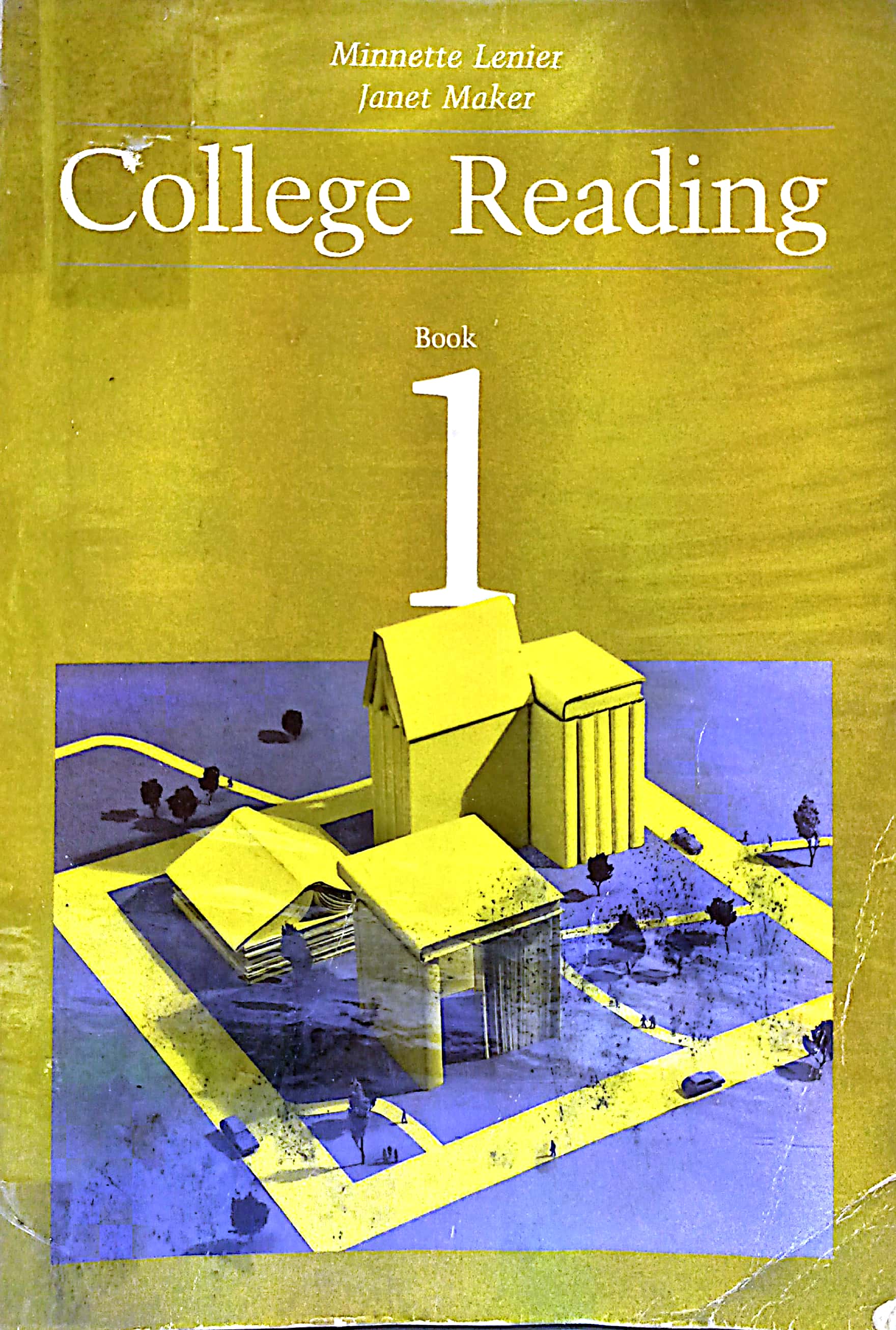 Book cover: College reading book 1