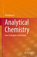 Book cover: Analytical chemistry : basic techniques and methods
