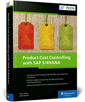 Book cover: Product cost controlling with sap s/4hana®