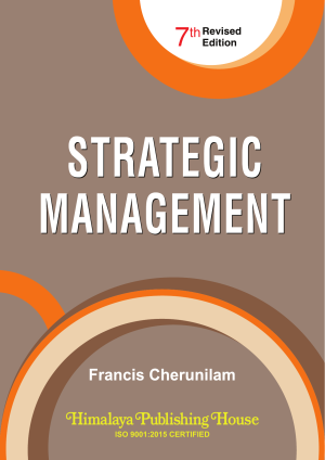 Book cover: Strategic management