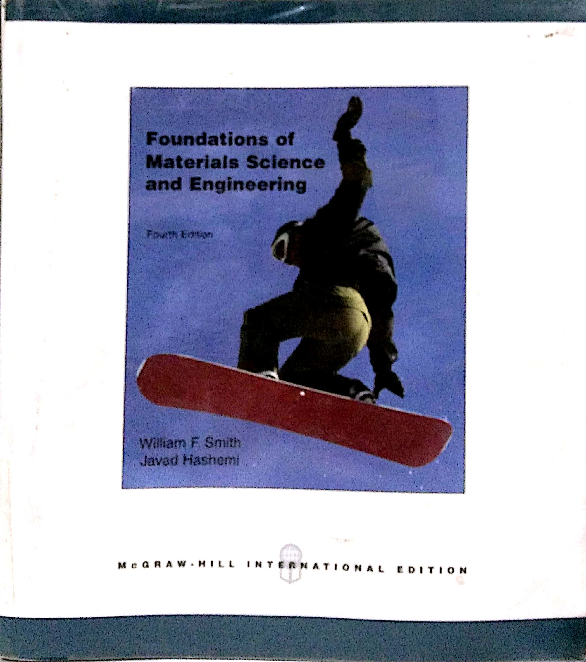 Book cover: Foundation of materials science and engineering