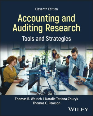 Book cover: Accounting and auditing research : tools and strategies