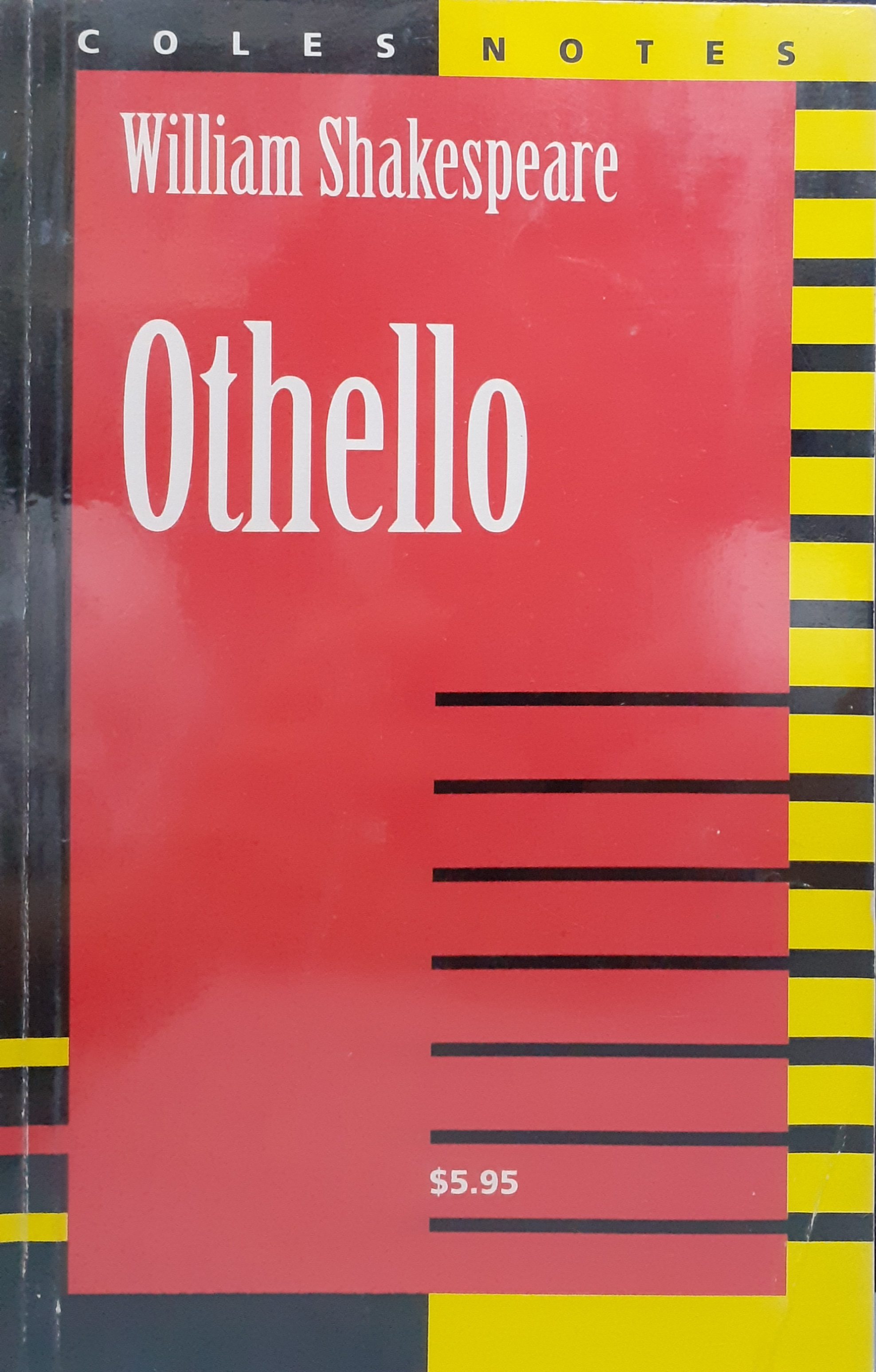 Book cover: Othello