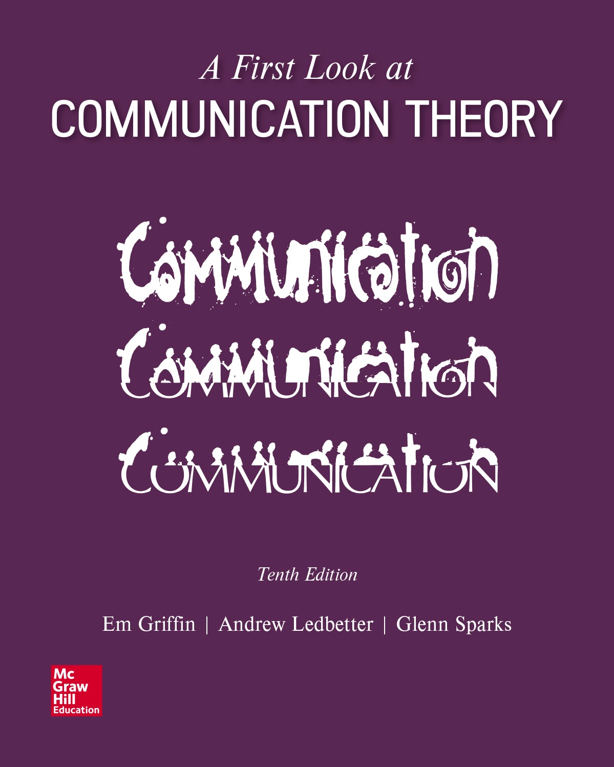 Book cover: A First look at communication theory