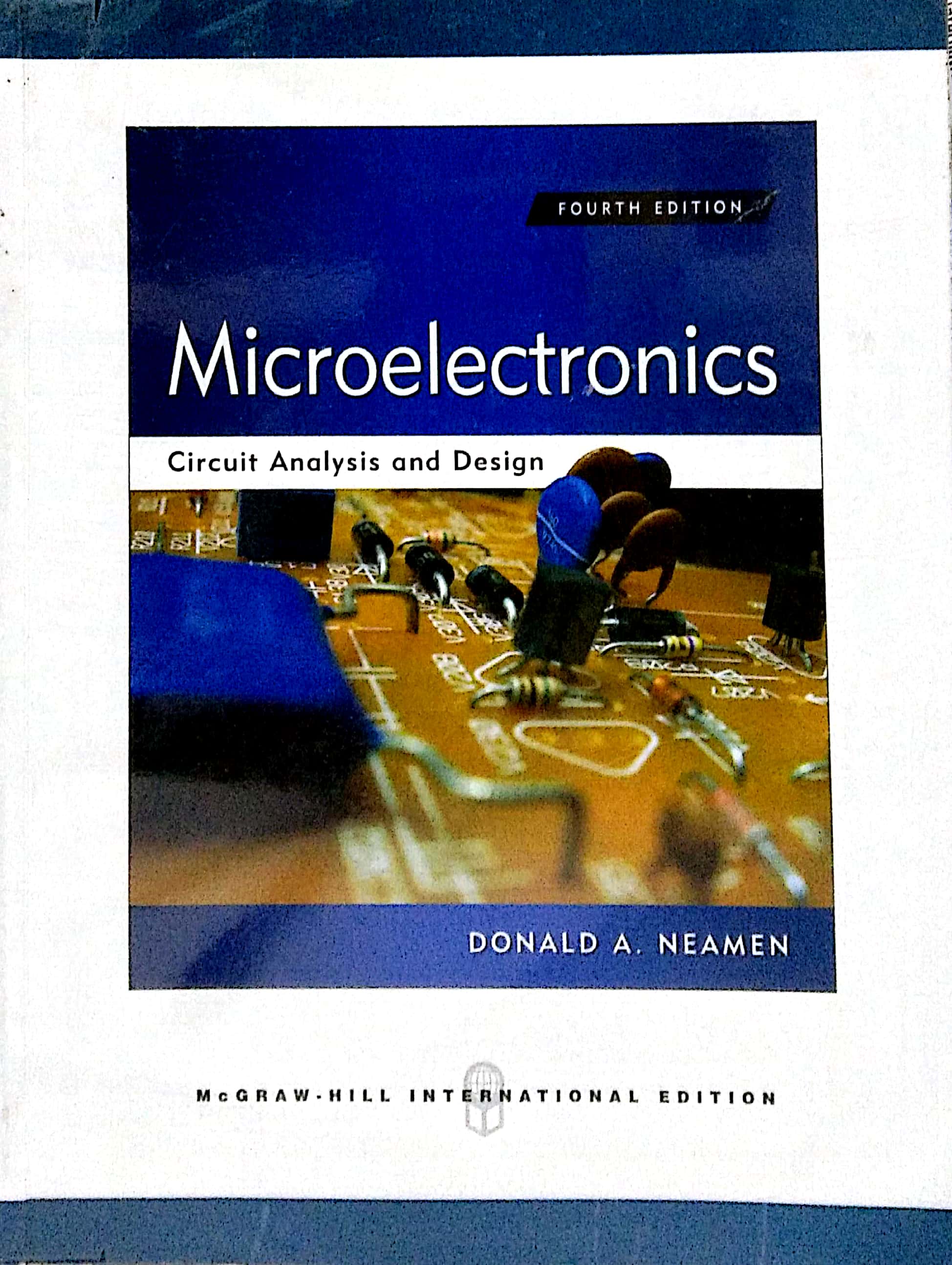 Book cover: Microelectronics: circuit analysis and design