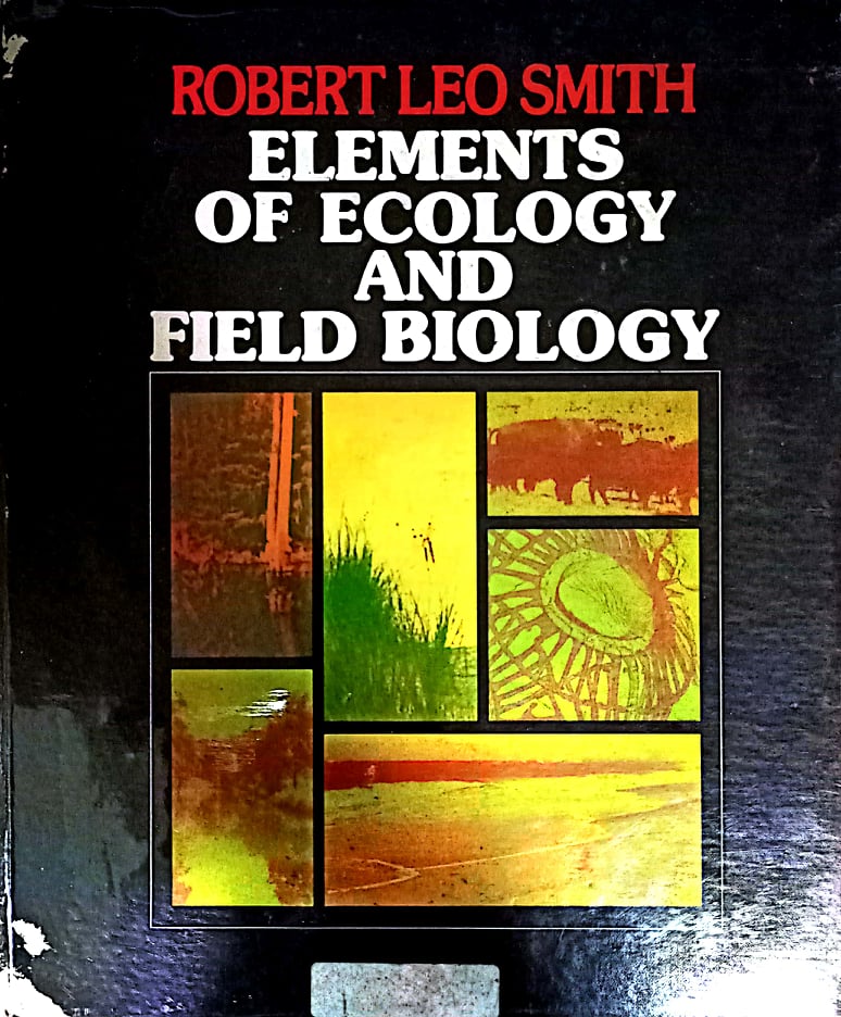 Book cover: Elements of ecology and field biology