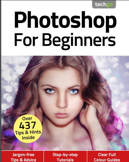 Book cover: Adobe Photoshop for beginners.