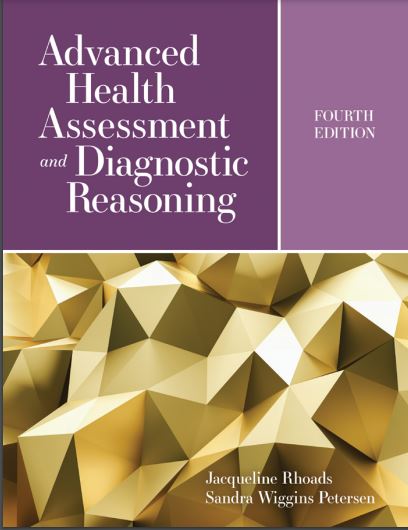 Book cover: Advanced health assessment and diagnostic reasoning.