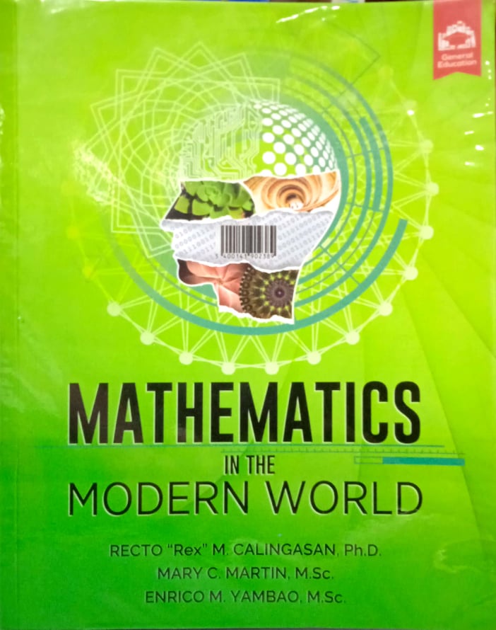 Book cover: Mathematics in the modern world