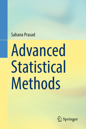 Book cover: Advanced statistical methods