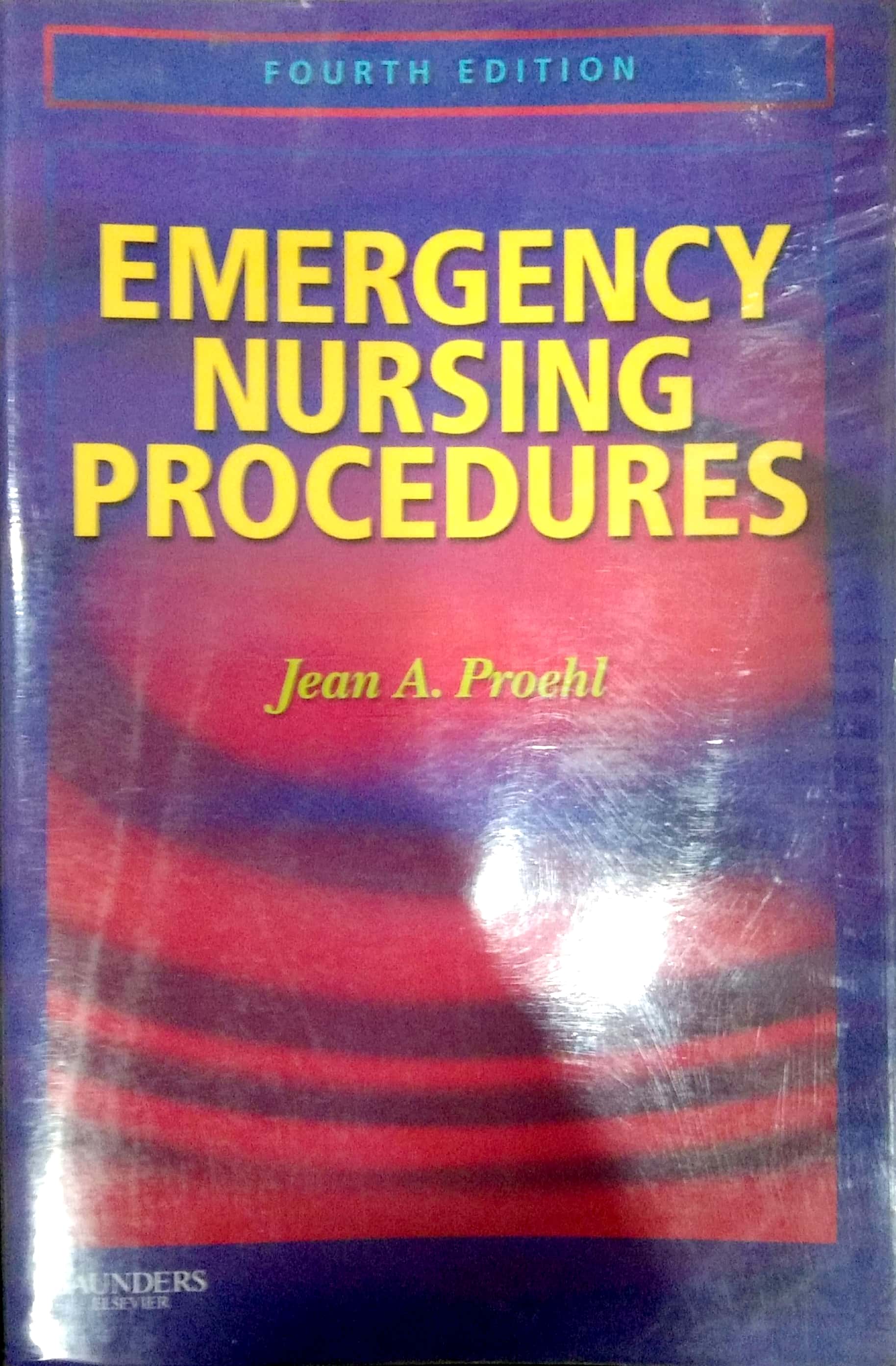 Book cover: Emergency nursing procedures