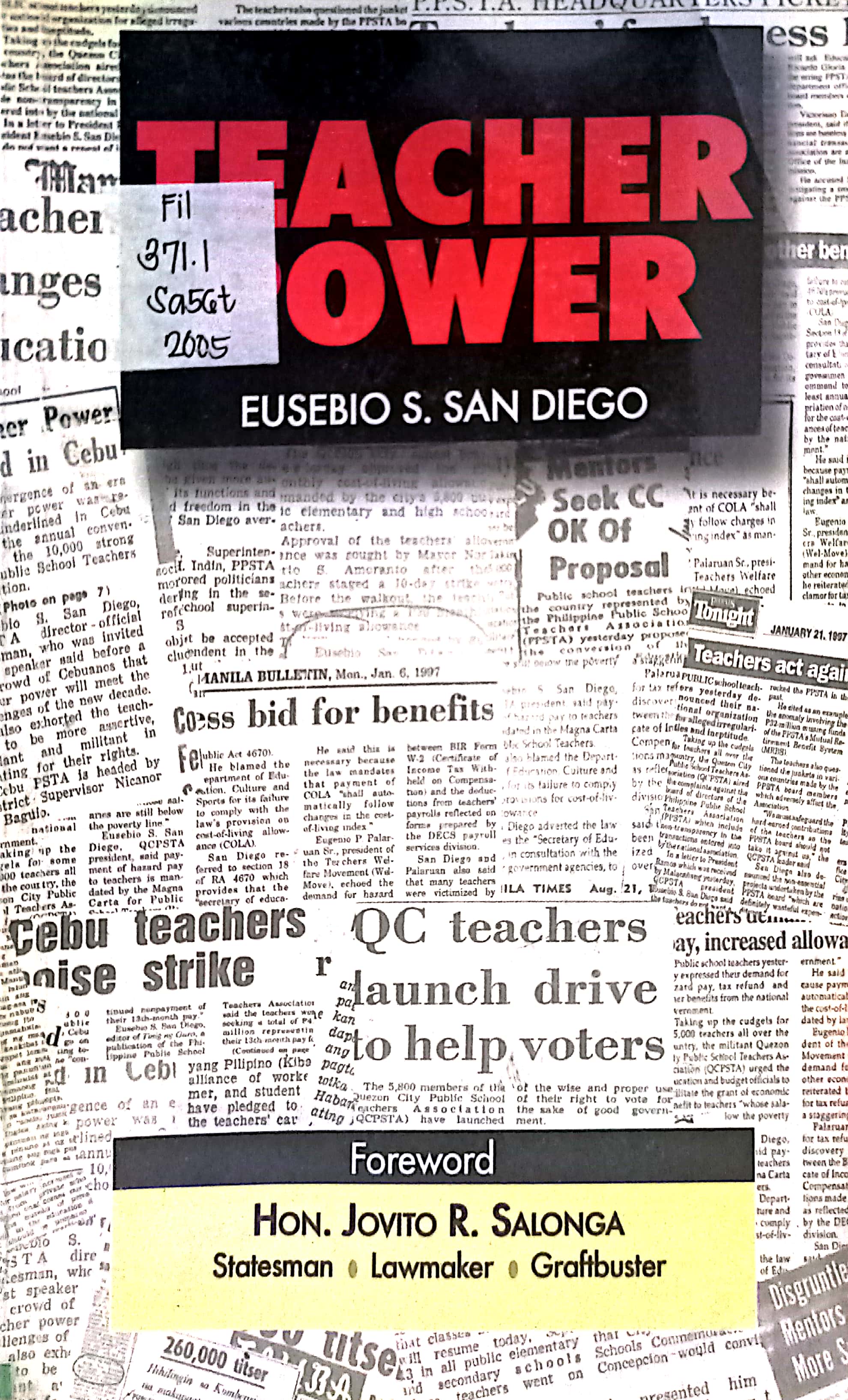 Book cover: The Professional teacher magazine vol.1 no.1