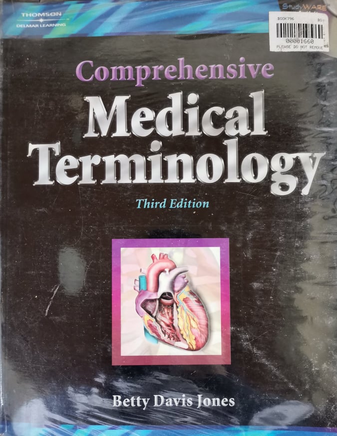 Book cover: Comprehensive medical terminology