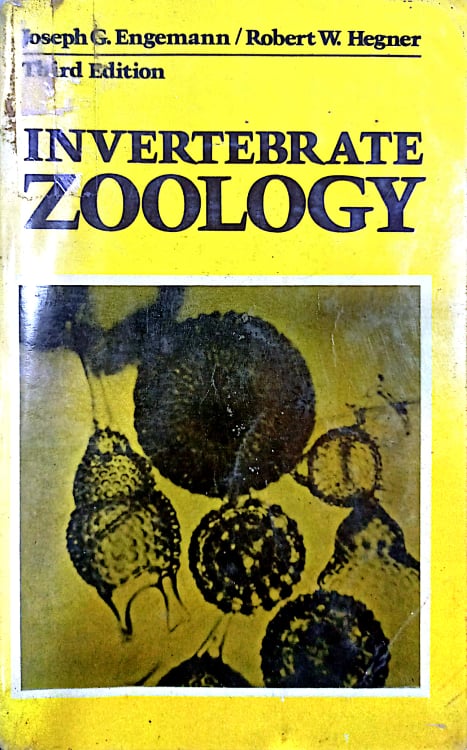 Book cover: Invertebrate zoology