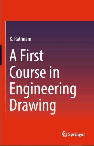 Book cover: A First course in engineering drawing