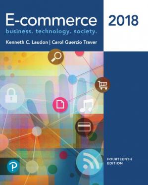 Book cover: E-commerce :  business. technology. society.