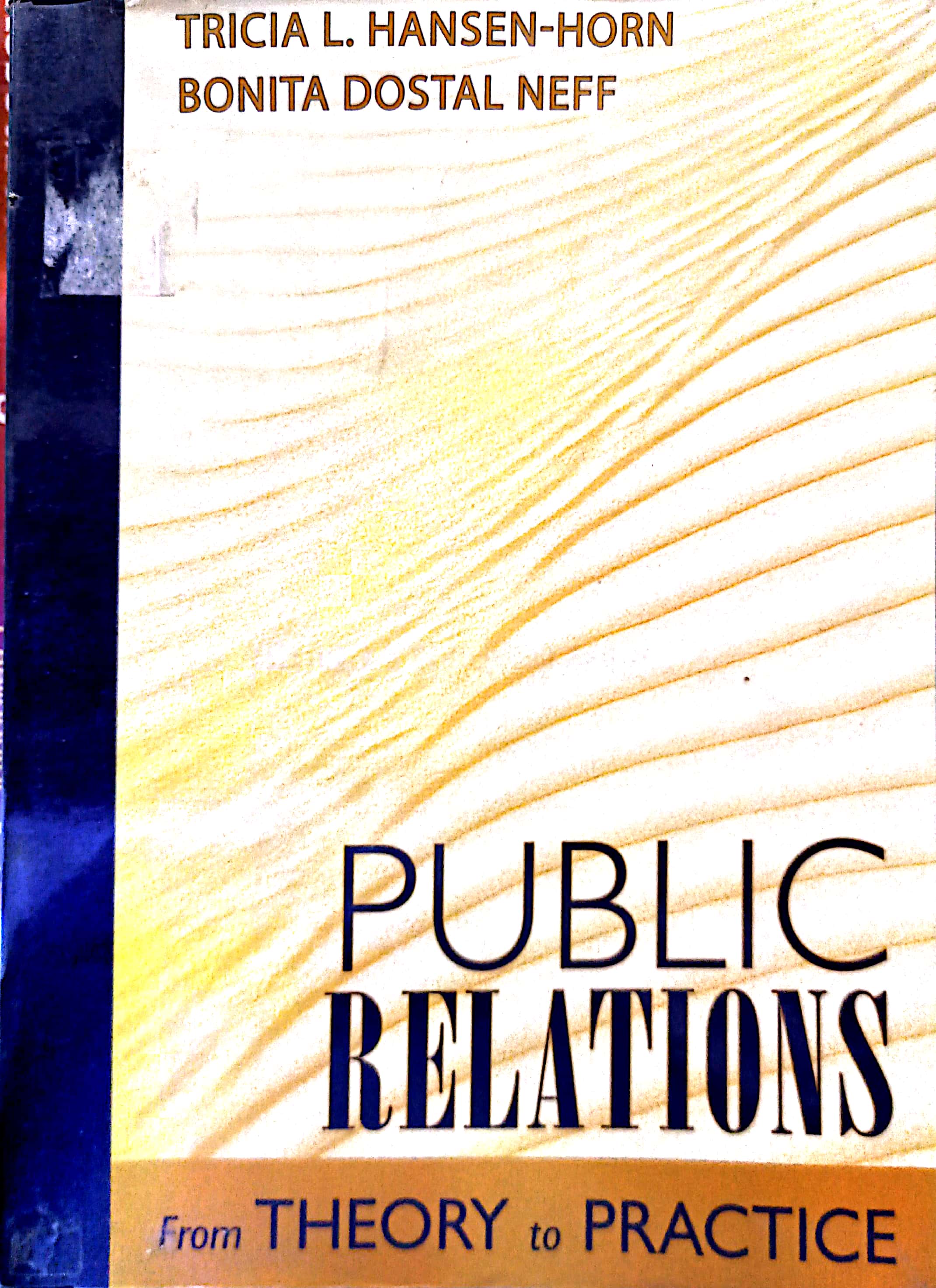 Book cover: Public relations: from theory to practice