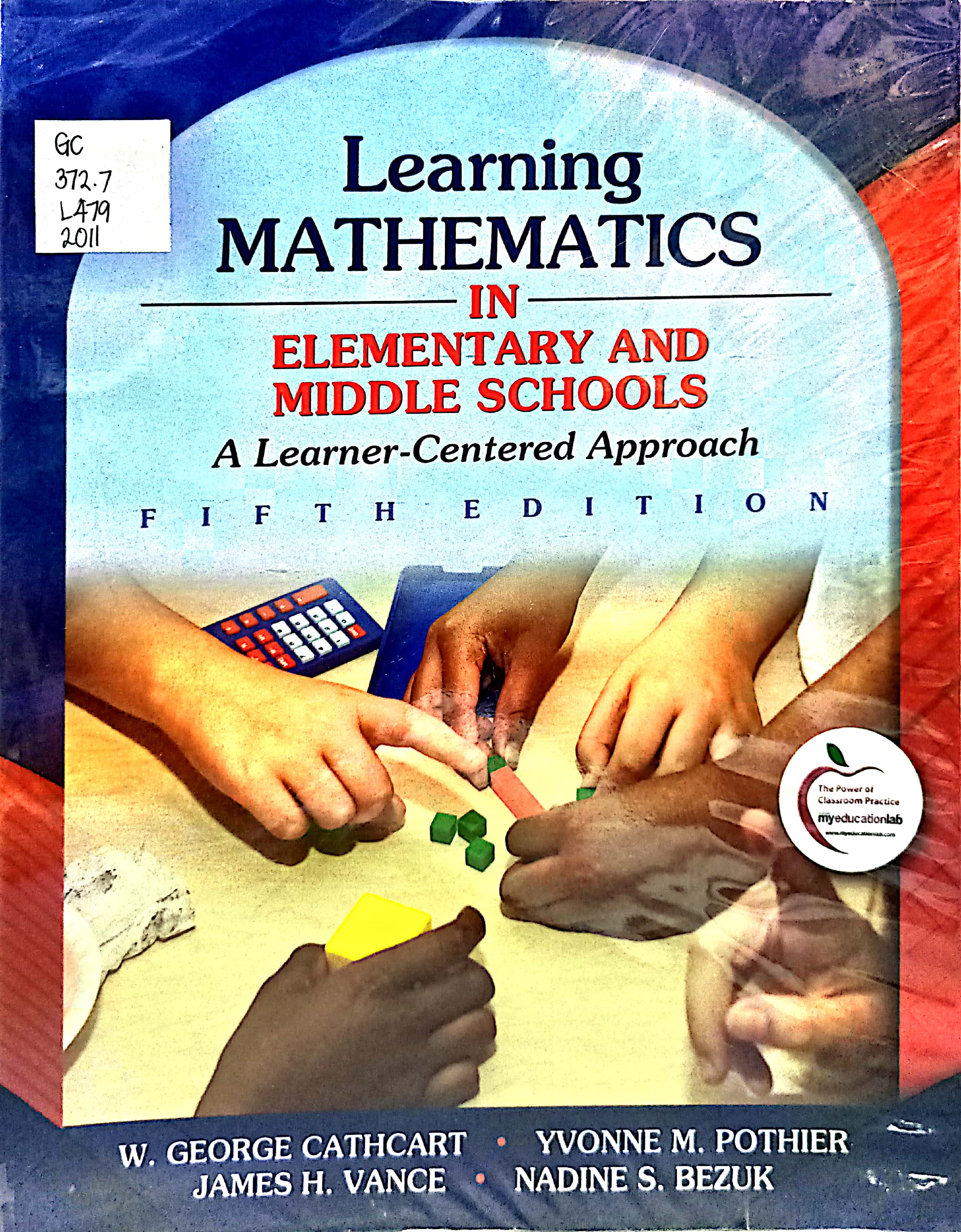 Book cover: Learning mathematics in elementary and middle schools