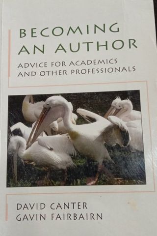 Book cover: Becoming an author: advice for academics.