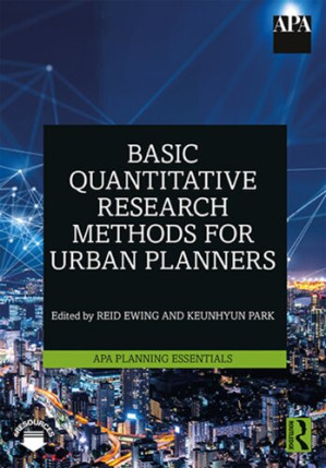 Book cover: Basic quantitative research methods for urban planners