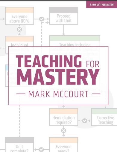 Book cover: Teaching for mastery.