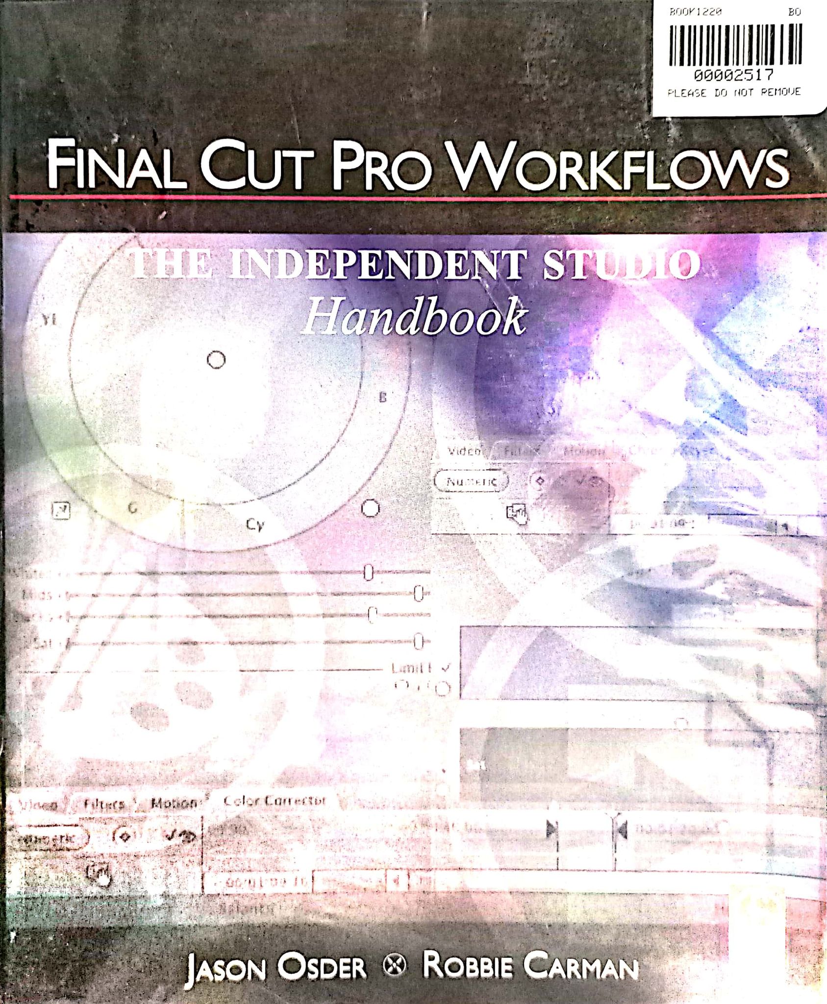 Book cover: Final cut pro workflows : the independent studio handbook
