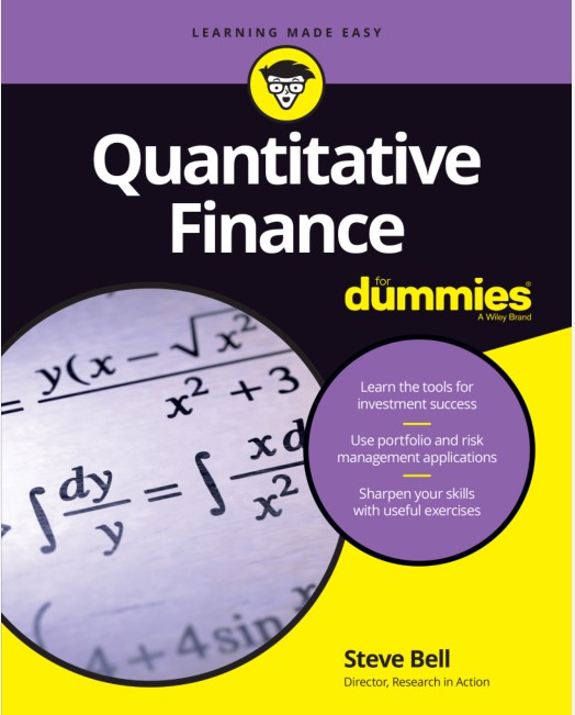 Book cover: Quantitative finance for dummies