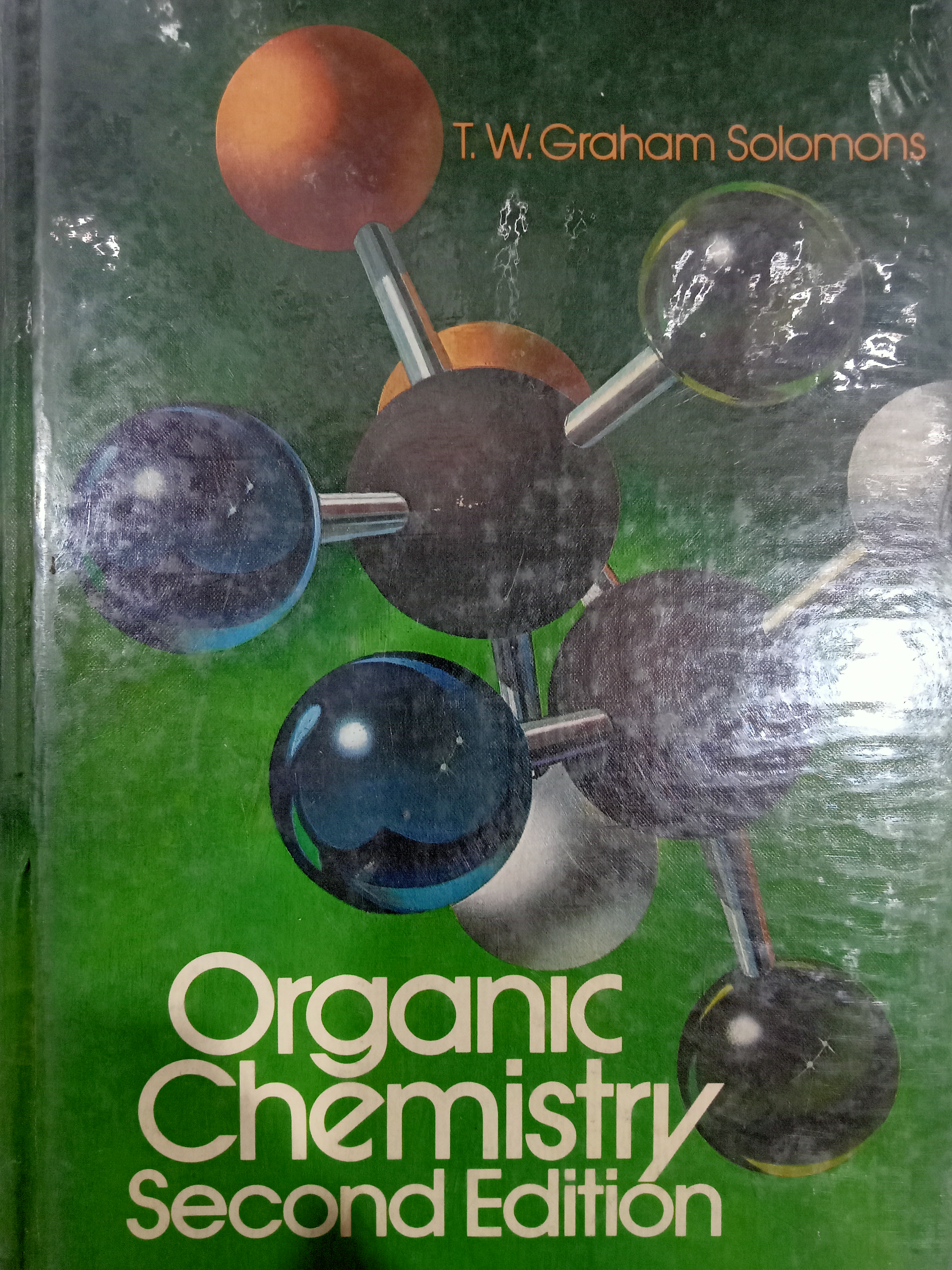 Book cover: Organic chemistry