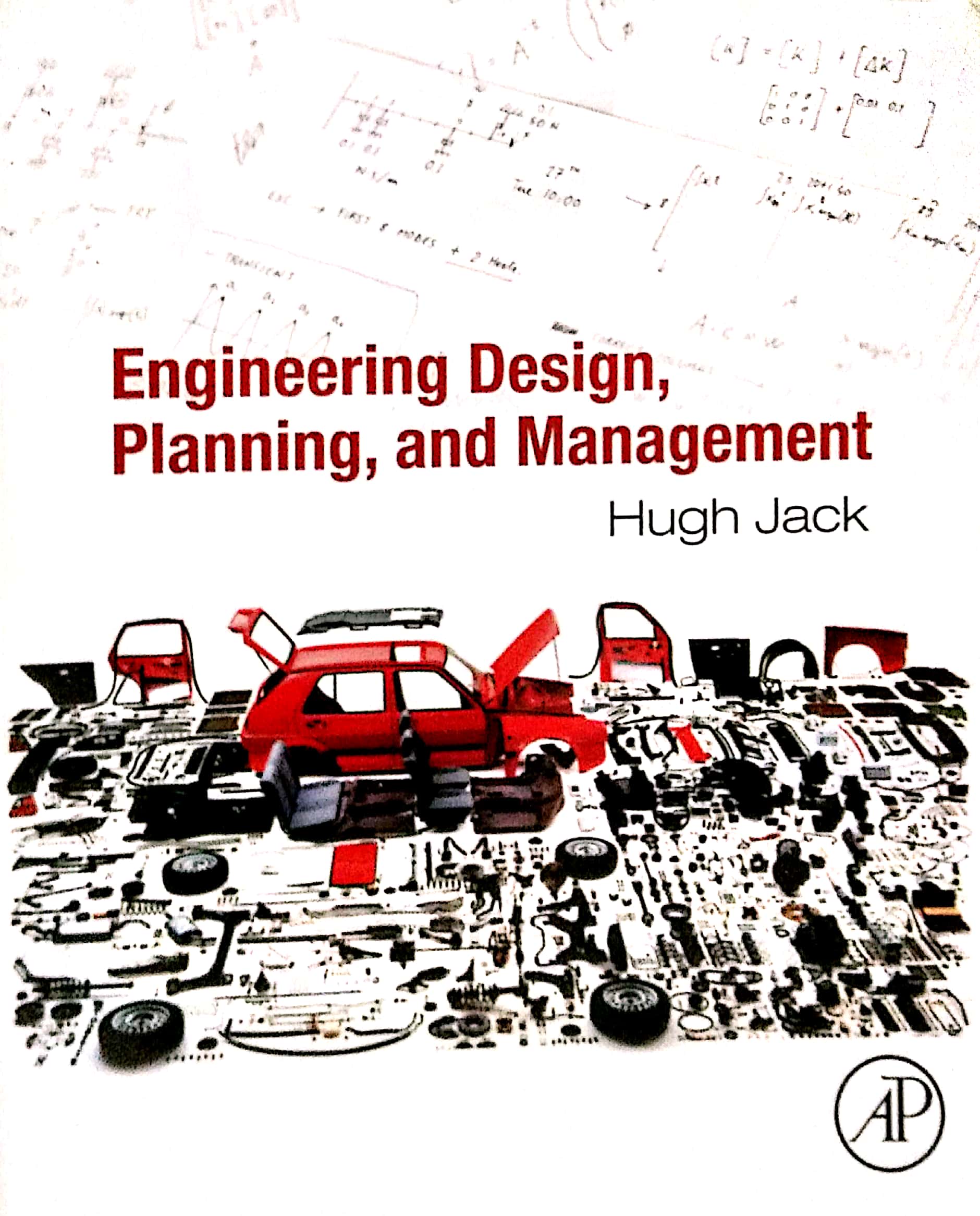 Book cover: Engineering design, planning and management.