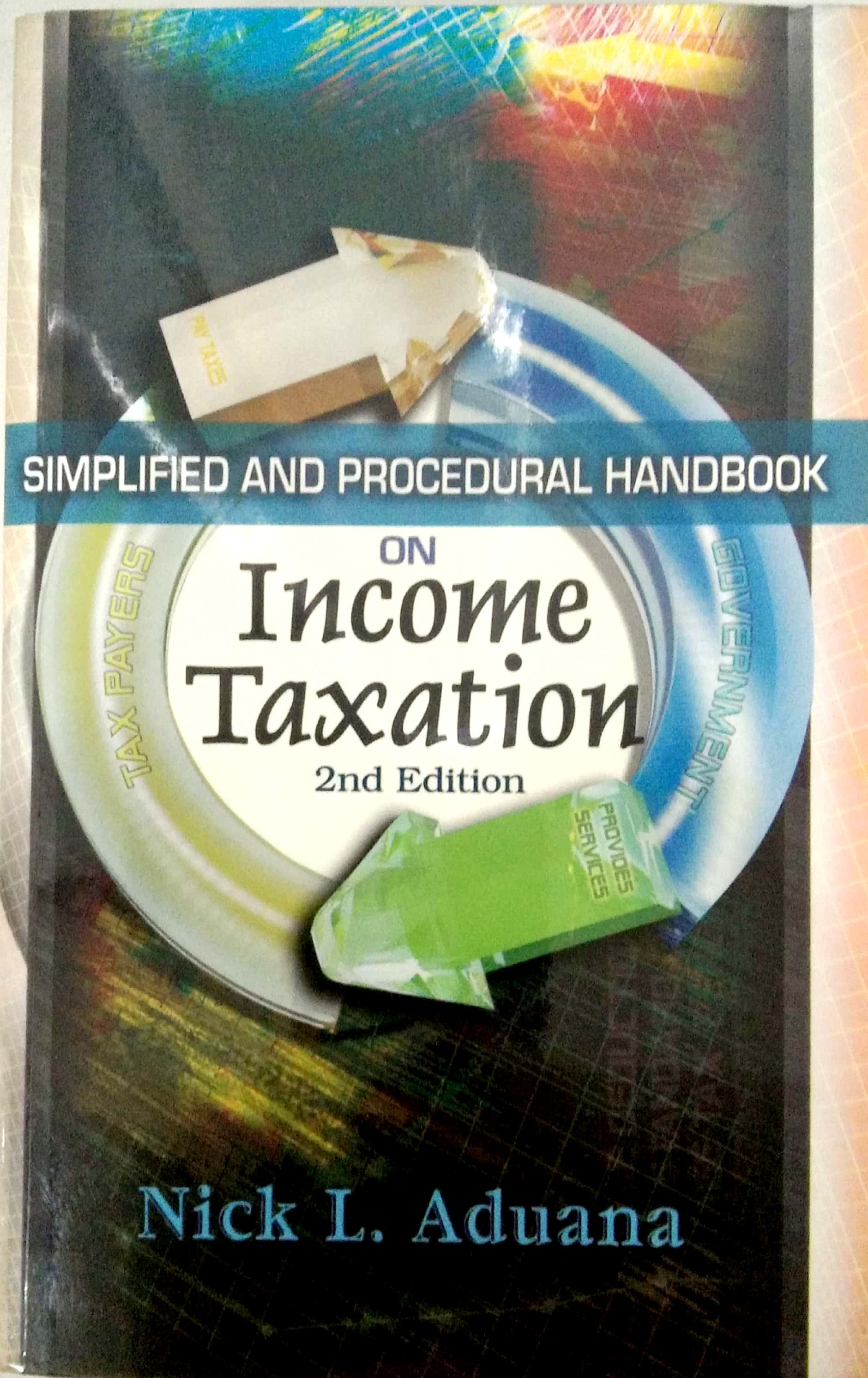 Book cover: Simplified and procedural handbook on income taxation
