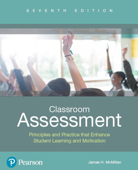 Book cover: Classroom assessment: principles and practice that enhance student learning and motivation.