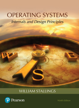 Book cover: Operating systems: internals and design principles