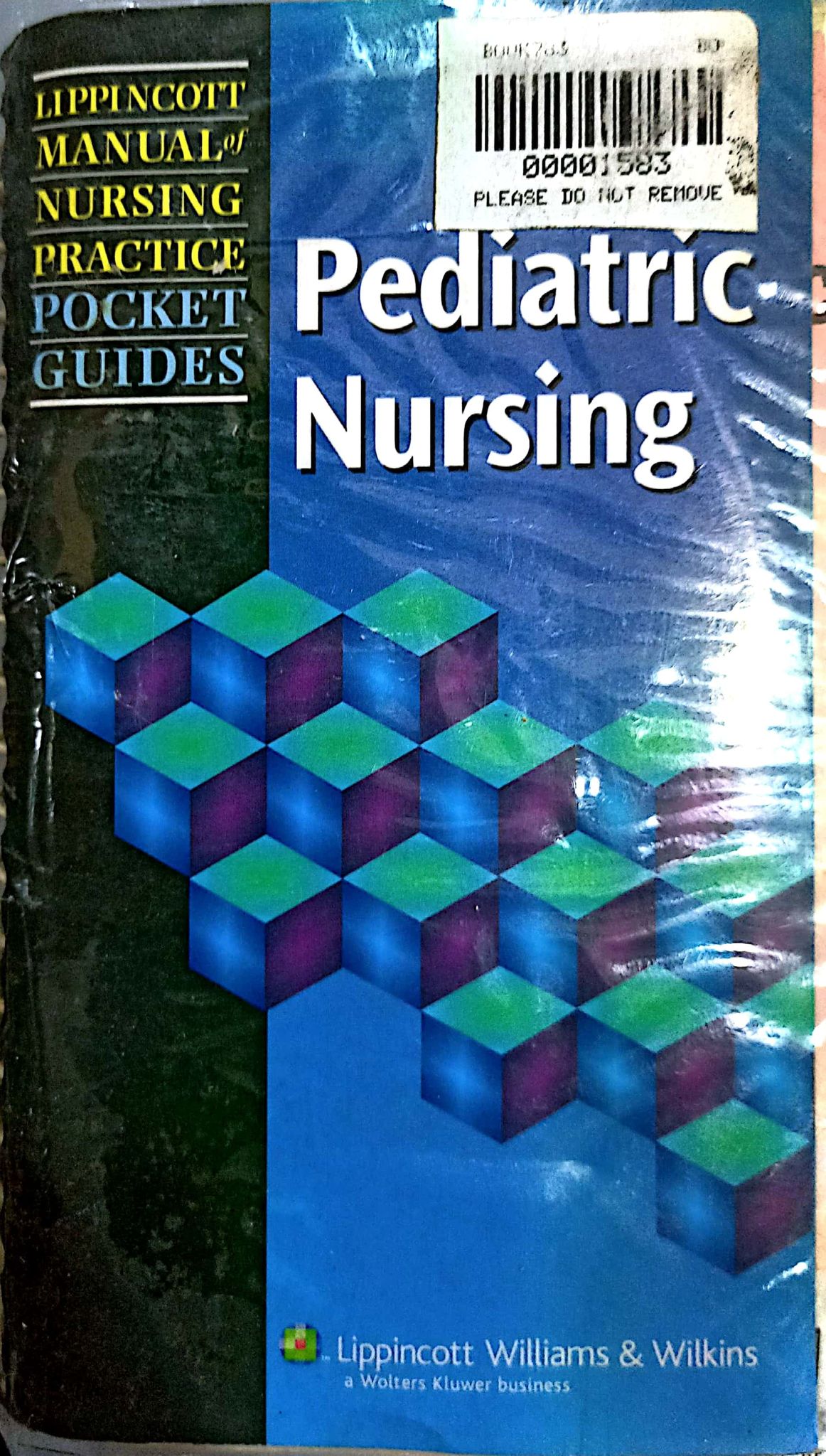Book cover: Pediatric nursing