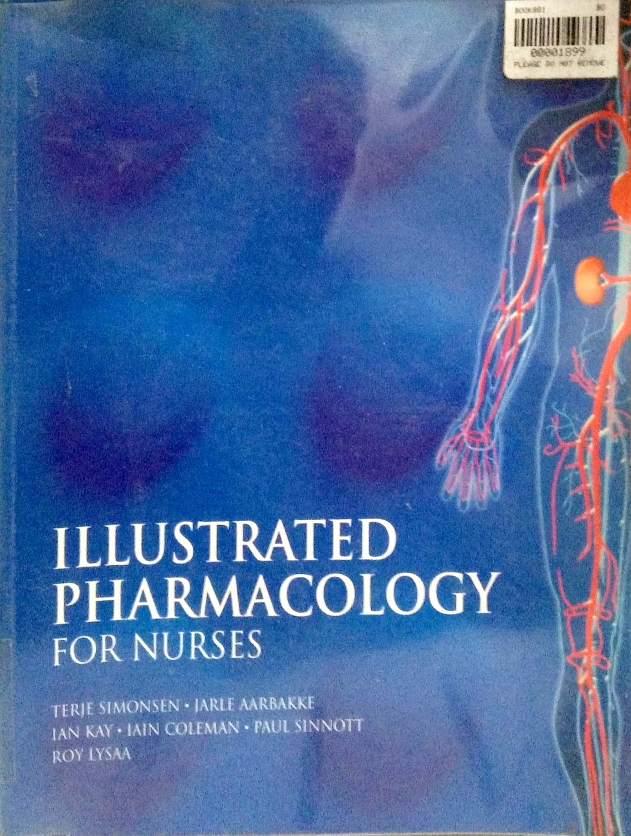 Book cover: Illustrated pharmacology for nurses