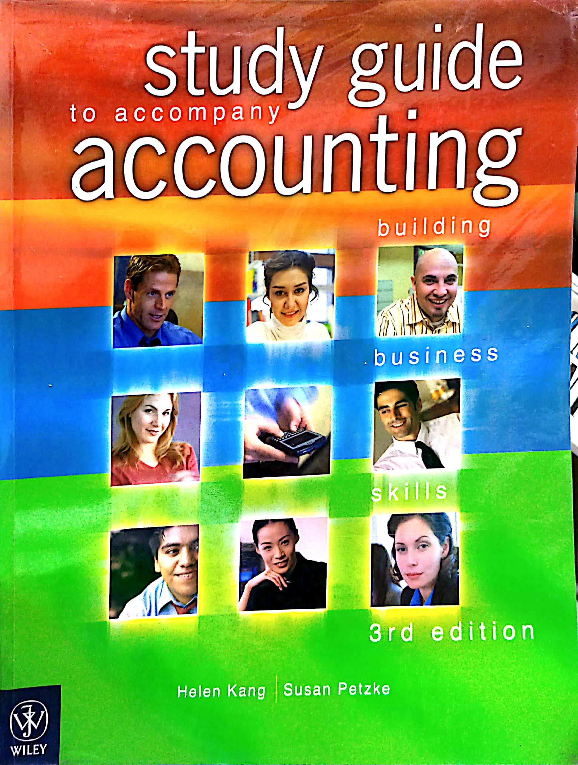 Book cover: Study guide to accompany accounting; building business skills