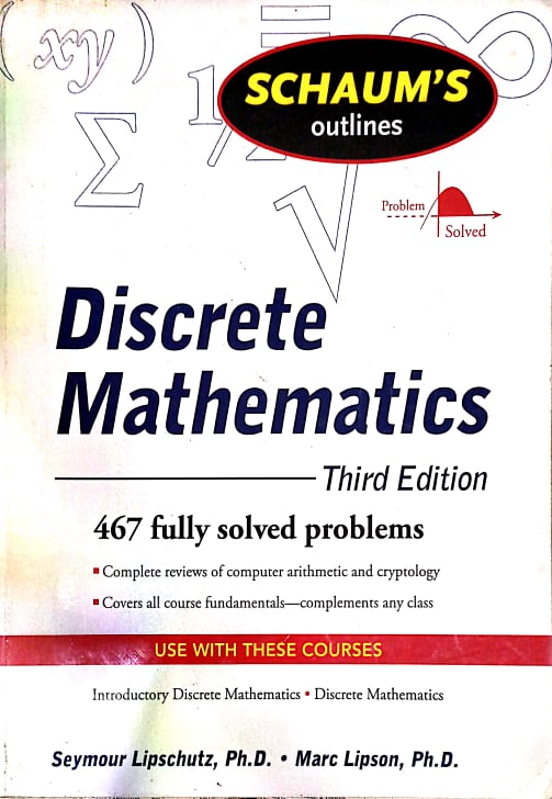 Book cover: Discrete mathematics