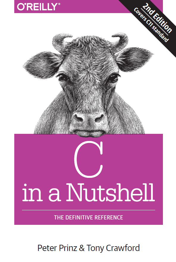 Book cover: C in a nutshell: the definitive reference