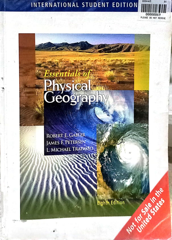 Book cover: Essentials of physical geography