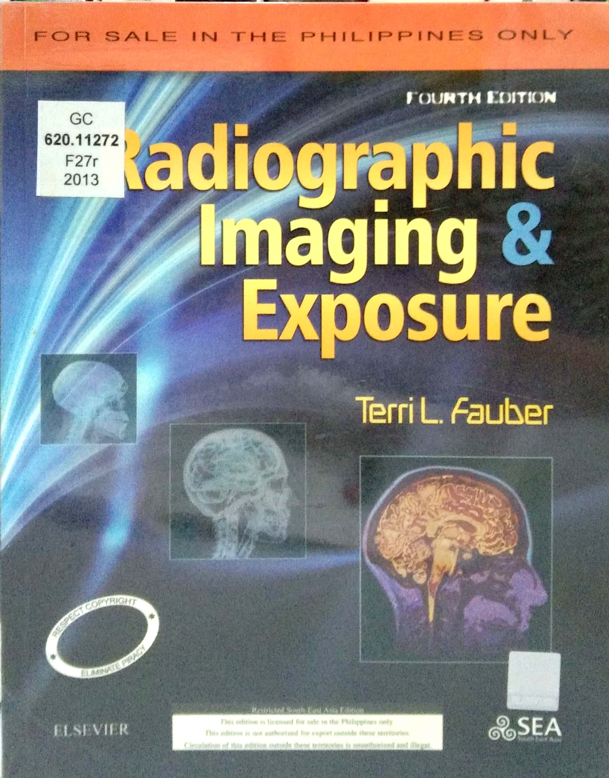 Book cover: Radiographic imaging & exposure.